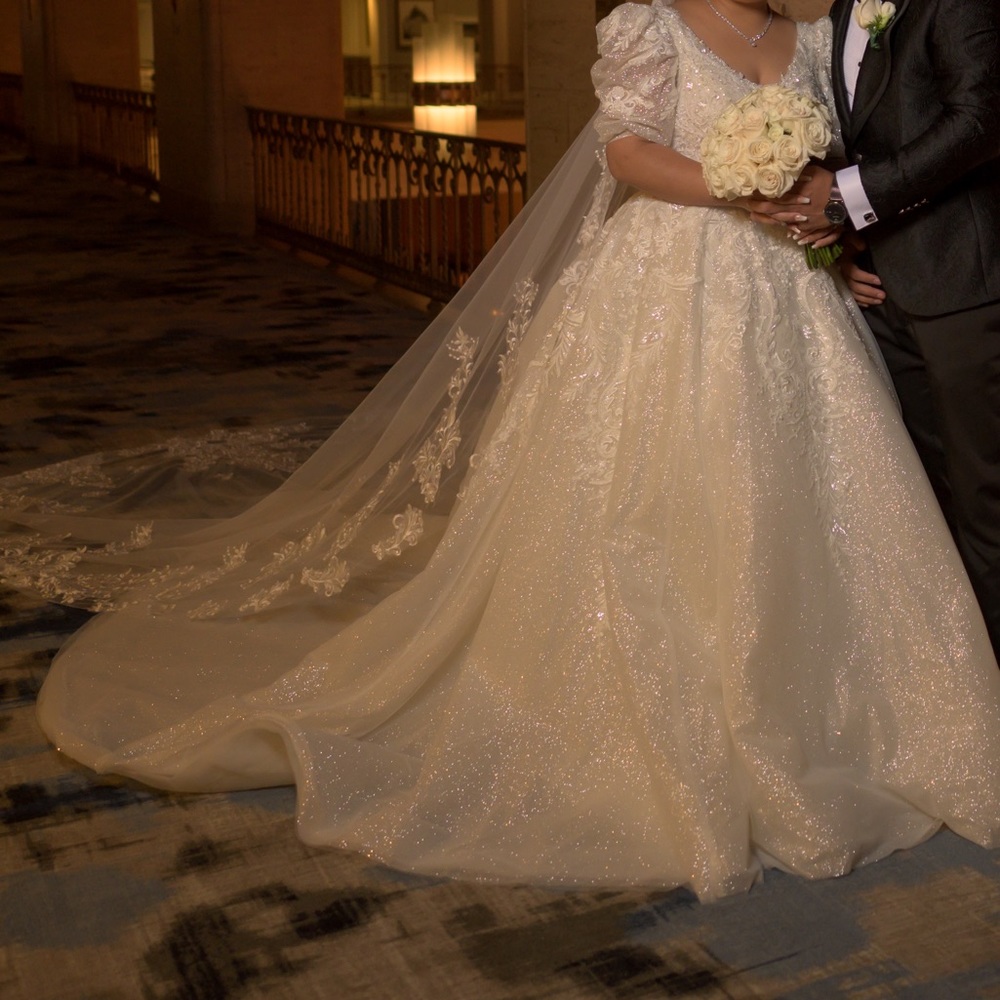 Luxury Wedding Dress Gown Bride - Picture 3 of 3